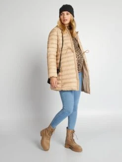 Anorak Premamá 2 En 1 - BEIGE HACE