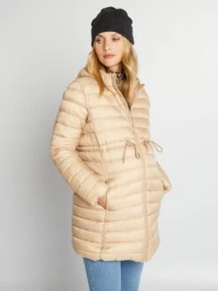 Anorak Premamá 2 En 1 - BEIGE HACE -TrendyModa Ventas anorak premama 2 en 1 beige hace ake65 1 frb4