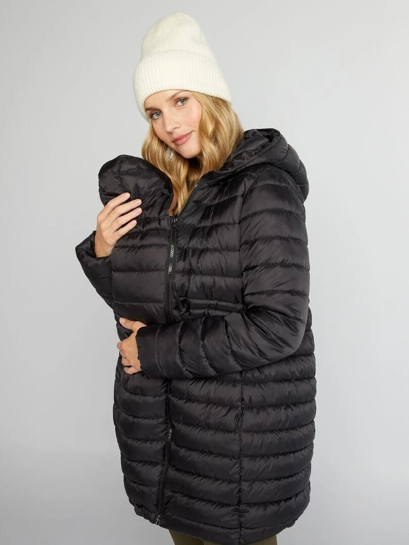 Anorak Premamá 2 En 1 - Negro 7 Anorak Premamá 2 En 1 - Negro - Imagen 6