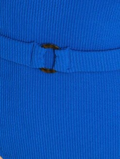 Bañador Con Abertura Trasera - Azul -TrendyModa Ventas banador con abertura trasera azul zq264 1 frb5