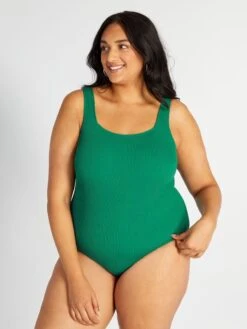 Bañador De Canalé 1 Pieza - VERDE