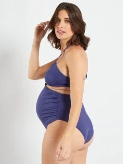 Bañador Premamá - 1 Pieza - Azul Noche -TrendyModa Ventas banador premama 1 pieza azul noche zq214 1 frb5