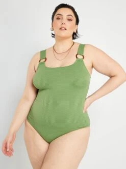 Bañador - Verde Pino -TrendyModa Ventas banador verde pino zq158 3 frb3