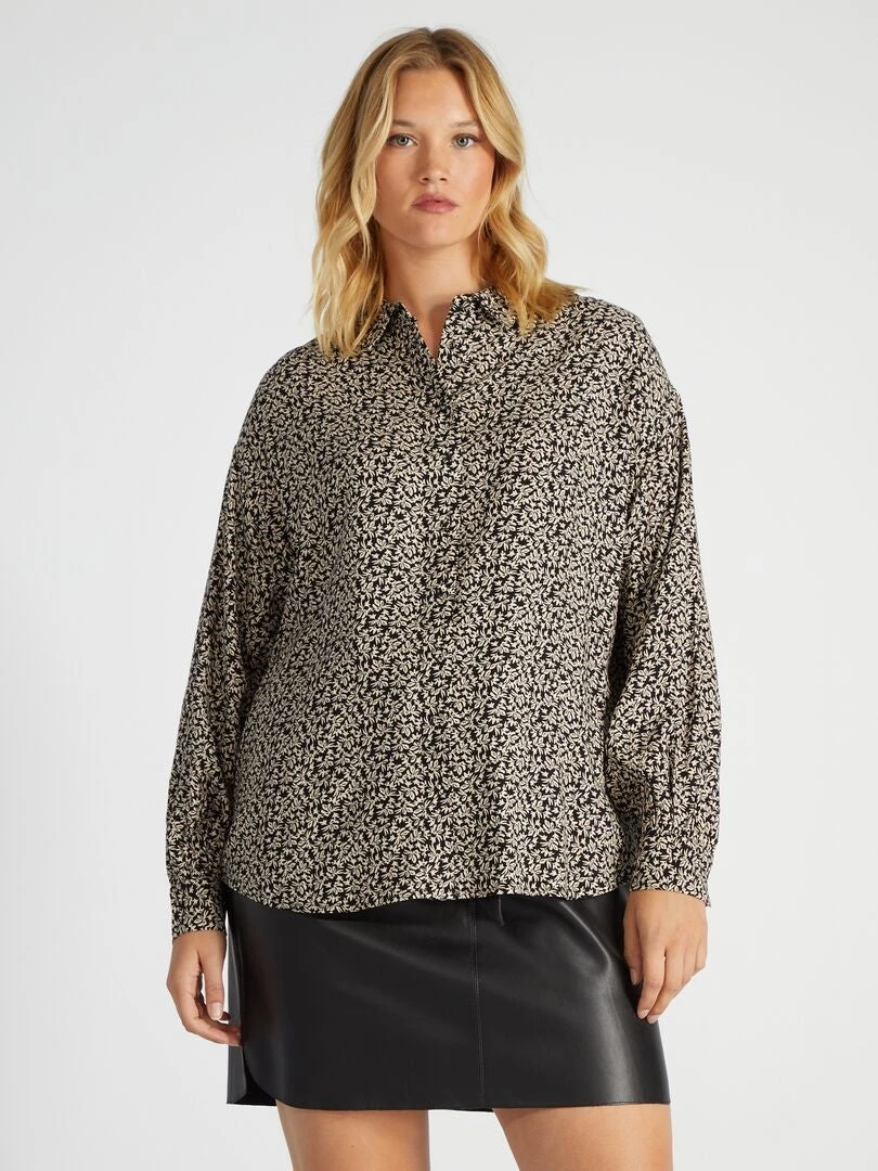 Blusa Con Motivo - BLACWHBAS5 3 Blusa Con Motivo - BLACWHBAS5