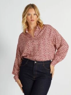 Blusa Con Motivo - ROJOWHBAS5 8 Blusa Con Motivo - ROJOWHBAS5 -TrendyModa Ventas blusa con motivo rojowhbas5 aiu09 3 frb3