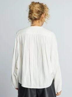 Blusa De Doble Gasa De Algodón - COCO_MI -TrendyModa Ventas blusa de doble gasa de algodon cocomi axn31 1 frb3