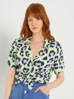 Blusa De Manga Corta 'JDY' - PURPURA