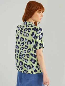 Blusa De Manga Corta 'JDY' - PURPURA -TrendyModa Ventas blusa de manga corta jdy purpura ais66 6 frb4