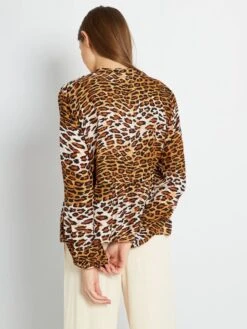 Blusa Estampada - Leopardo -TrendyModa Ventas blusa estampada leopardo ann16 5 frb3
