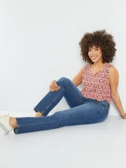 Blusa Estampada 'Only' - ROJO -TrendyModa Ventas blusa estampada only rojo amd96 1 frb3