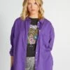 Blusa Lisa - PURPURA 2 Blusa Lisa - PURPURA -TrendyModa Ventas blusa lisa purpura aiu20 5 frb1