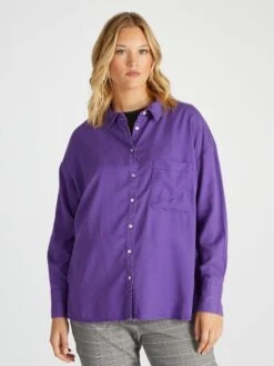 Blusa Lisa - PURPURA -TrendyModa Ventas blusa lisa purpura aiu20 5 frb3