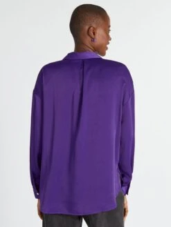 Blusa Satinada De Manga Larga - ACAL 10 Blusa Satinada De Manga Larga - ACAL -TrendyModa Ventas blusa satinada de manga larga acal aee25 1 frb4