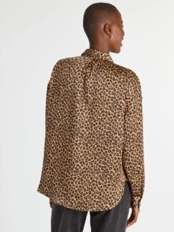 Blusa Satinada De Manga Larga - LEOLEO 11 Blusa Satinada De Manga Larga - LEOLEO -TrendyModa Ventas blusa satinada de manga larga leoleo aee25 6 frb4