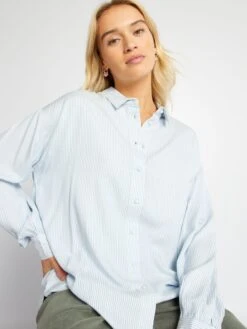 Blusa Vaporosa A Rayas - BRILLO2