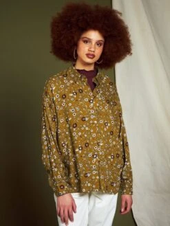 Blusa Vaporosa De Flores - BAZISPICE 9 Blusa Vaporosa De Flores - BAZISPICE -TrendyModa Ventas blusa vaporosa de flores bazispice aee36 1 frb4