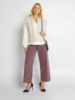 Blusa Vaporosa De Manga Larga - Blanco -TrendyModa Ventas blusa vaporosa de manga larga blanco ahz88 2 frb2