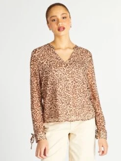 Blusa Vaporosa - NARANJA -TrendyModa Ventas blusa vaporosa naranja amw64 3 frb5