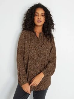 Blusa Vaporosa - NEGRO -TrendyModa Ventas blusa vaporosa negro zm196 1 frb3