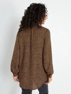 Blusa Vaporosa - NEGRO -TrendyModa Ventas blusa vaporosa negro zm196 1 frb5