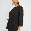 Blusa Vaporosa 'Only' - Negro -TrendyModa Ventas blusa vaporosa only negro zm903 1 frb1