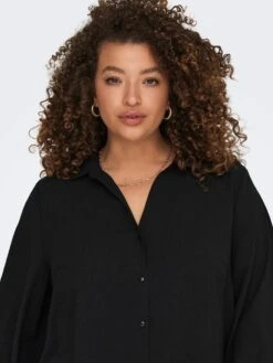 Camisa Con Escote De Pico 'Only Carmakoma' - Negro -TrendyModa Ventas camisa con escote de pico only carmakoma negro amw84 2 frb3