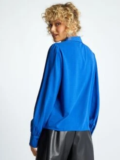 Camisa Gruesa 'JDY' - Azul -TrendyModa Ventas camisa gruesa jdy azul amw32 1 frb3