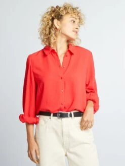 Camisa Gruesa 'JDY' - ROSA