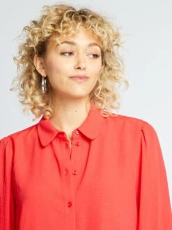 Camisa Gruesa 'JDY' - ROSA -TrendyModa Ventas camisa gruesa jdy rosa amw32 3 frb3