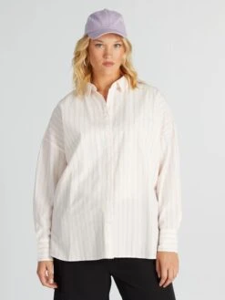 Camisa Larga Con Cuello Italiano - RAYCOCORO -TrendyModa Ventas camisa larga con cuello italiano raycocoro aee84 4 frb3