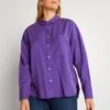 Camisa Lisa De Manga Larga - Morado 1 Camisa Lisa De Manga Larga - Morado -TrendyModa Ventas camisa lisa de manga larga morado aee34 5 frb1
