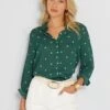 Camisa Vaporosa - GREENDOTB8 1 Camisa Vaporosa - GREENDOTB8 -TrendyModa Ventas camisa vaporosa greendotb8 xm738 33 frb1