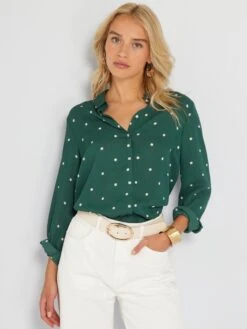 Camisa Vaporosa - GREENDOTB8