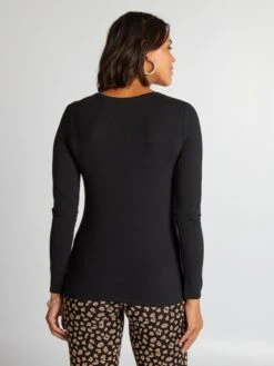 Camiseta De Lactancia - Negro -TrendyModa Ventas camiseta de lactancia negro ala78 3 frb3