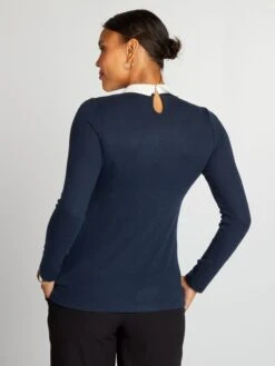 Camiseta Premamá - Azul -TrendyModa Ventas camiseta premama azul akv33 1 frb3