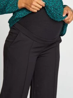 Camiseta Premamá De Corte Recto - Negro -TrendyModa Ventas camiseta premama de corte recto negro ajo84 1 frb4