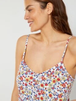 Camisón Con Estampado De Fantasía - BEIGE -TrendyModa Ventas camison con estampado de fantasia beige ala63 1 frb4