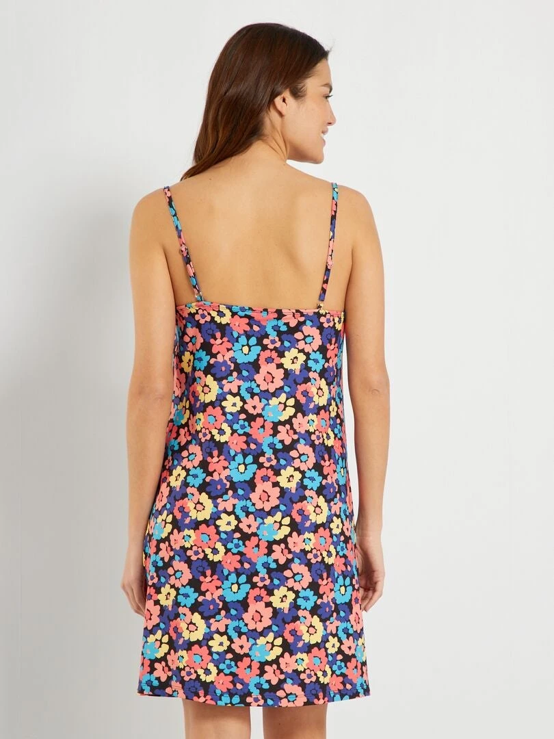 Camisón Con Tirantes Finos - BEIGE 4 Camisón Con Tirantes Finos - BEIGE - Imagen 2