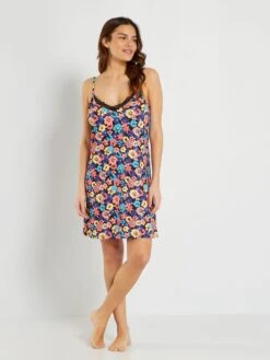 Camisón Con Tirantes Finos - BEIGE 8 Camisón Con Tirantes Finos - BEIGE -TrendyModa Ventas camison con tirantes finos beige ala49 1 frb3