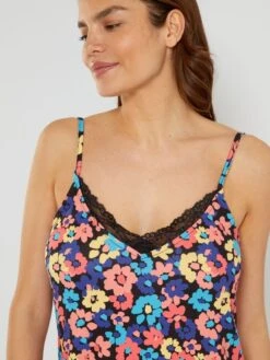 Camisón Con Tirantes Finos - BEIGE 9 Camisón Con Tirantes Finos - BEIGE -TrendyModa Ventas camison con tirantes finos beige ala49 1 frb4