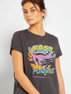Camisón 'Fast And Furious' - GRIS -TrendyModa Ventas camison fast and furious gris zn686 1 frb3