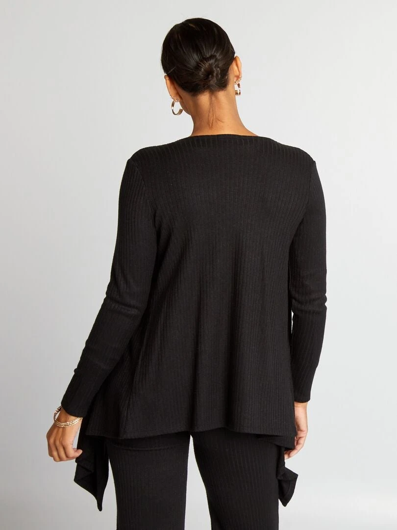 Chaqueta De Premamá Y Lactancia - Negro 5 Chaqueta De Premamá Y Lactancia - Negro - Imagen 3