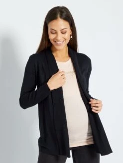 Chaqueta De Punto Premamá - Negro