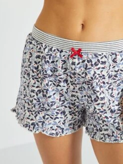 Conjunto De Pijama Corto - 2 Piezas - Azul Marino 9 Conjunto De Pijama Corto - 2 Piezas - Azul Marino -TrendyModa Ventas conjunto de pijama corto 2 piezas azul marino zt085 1 frb4