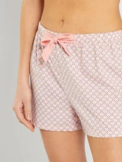 Conjunto De Pijama Corto - 2 Piezas - Rosa -TrendyModa Ventas conjunto de pijama corto 2 piezas rosa ala69 4 frb5