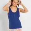 Conjunto De Pijama Corto Estampado - 2 Piezas - Azul -TrendyModa Ventas conjunto de pijama corto estampado 2 piezas azul ala57 2 frb1