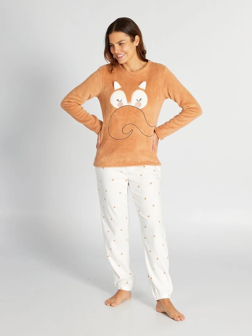 Conjunto De Pijama Polar - 2 piezas - ARDILLA 3 Conjunto De Pijama Polar - 2 piezas - ARDILLA