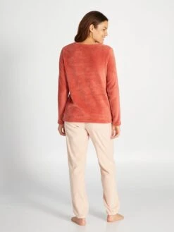 Conjunto De Pijama Polar - 2 piezas - DURMIENDO 8 Conjunto De Pijama Polar - 2 piezas - DURMIENDO -TrendyModa Ventas conjunto de pijama polar 2piezas durmiendo anp14 3 frb2