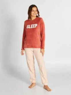 Conjunto De Pijama Polar - 2 piezas - DURMIENDO 9 Conjunto De Pijama Polar - 2 piezas - DURMIENDO -TrendyModa Ventas conjunto de pijama polar 2piezas durmiendo anp14 3 frb3