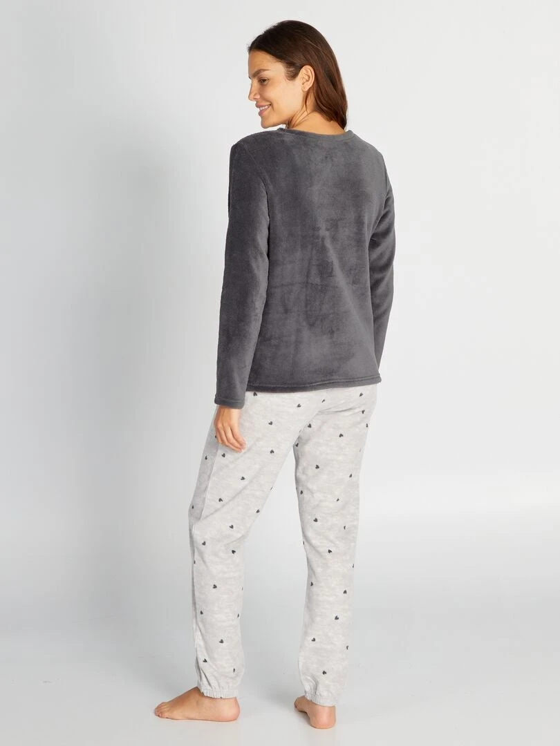 Conjunto De Pijama Polar - 2 piezas - GATO 5 Conjunto De Pijama Polar - 2 piezas - GATO - Imagen 3